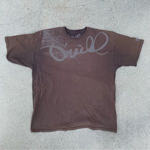 Crazy distressed vintage affliction style O’Neill t shirt